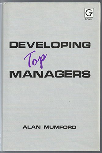 Imagen de archivo de Developing Top Managers a la venta por Better World Books