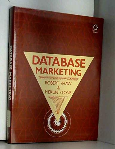 Imagen de archivo de Database Marketing a la venta por Better World Books Ltd