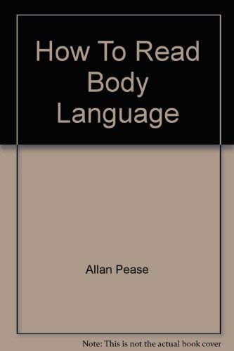 Beispielbild fr HOW TO READ BODY LANGUAGE zum Verkauf von medimops