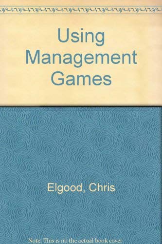 Stock image for Using Management Games for sale by medimops