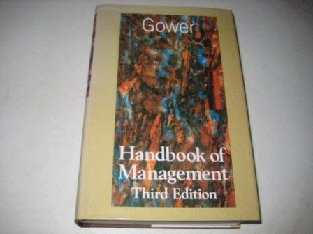 Imagen de archivo de Handbook of Management a la venta por AwesomeBooks