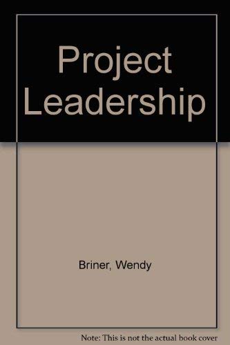 Beispielbild fr Project Leadership zum Verkauf von AwesomeBooks