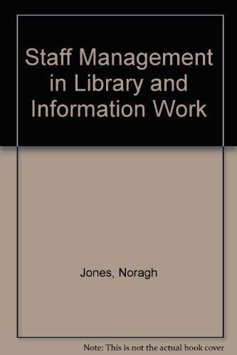 Staff Management in Library and Information Work