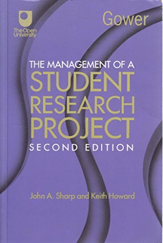 Imagen de archivo de The Management of a Student Research Project [2nd Edition] a la venta por Goldstone Books