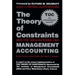 9780566077432: The Theory of Constraints and Its Implications for Management Accounting