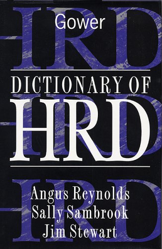 Imagen de archivo de Dictionary of HRD a la venta por Orbiting Books