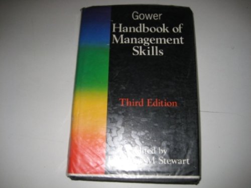 9780566078897: Gower Handbook of Management Skills 3rd Edition