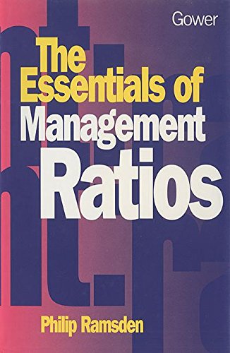 Stock image for The Essentials of Management Ratios for sale by BOOKWEST