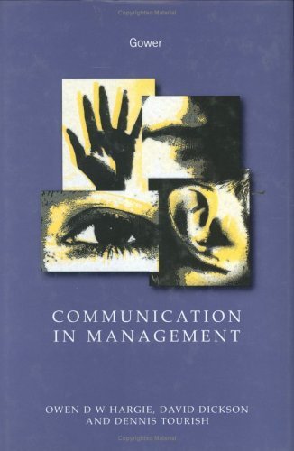 Imagen de archivo de Communication in Management a la venta por Better World Books