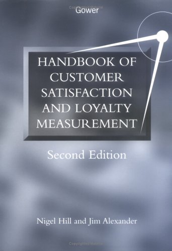 9780566081941: Handbook of Customer Satisfaction and Loyalty Measurement