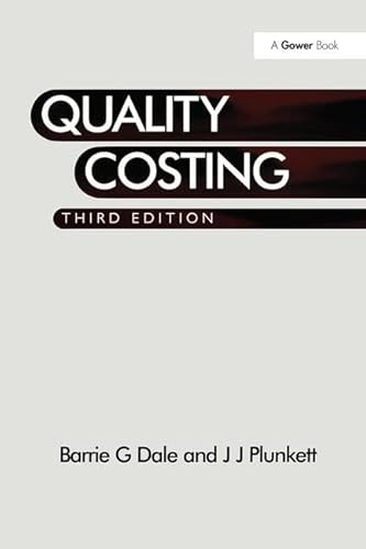 Stock image for Quality Costing for sale by Better World Books: West