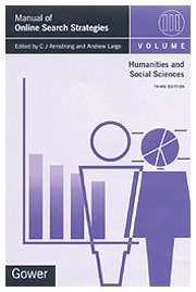 Beispielbild fr Humanities and Social Services (V. 3) (Manual of On-Line Search Strategies) (Volume 3) zum Verkauf von Anybook.com