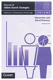 Stock image for Humanities and Social Services (V. 3) (Manual of On-Line Search Strategies) (Volume 3) for sale by Anybook.com