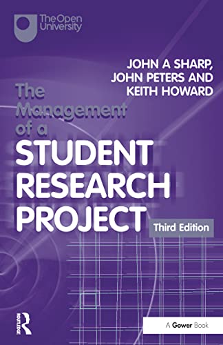 Stock image for The Management of a Student Research Project for sale by Chiron Media
