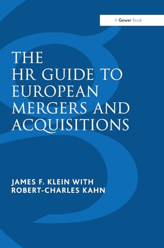 9780566085642: The HR Guide to European Mergers and Acquisitions
