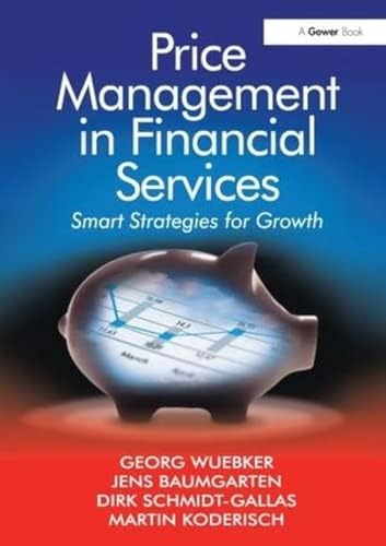 Stock image for Price Management in Financial Services: Smart Strategies for Growth for sale by Chiron Media