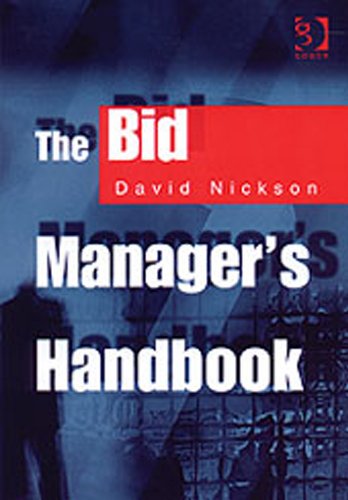 Beispielbild fr The Bid Manager?s Handbook zum Verkauf von Reuseabook