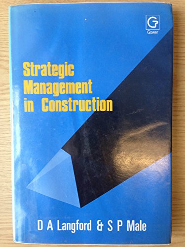 Imagen de archivo de Strategic Management in Construction a la venta por AwesomeBooks