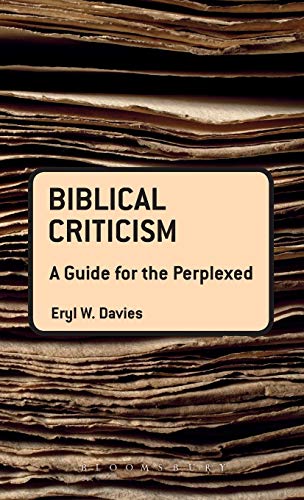 9780567013064: Biblical Criticism: A Guide for the Perplexed (Guides for the Perplexed)