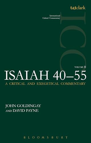 Beispielbild fr Isaiah 40-55 Vol 2: A Critical and Exegetical Commentary (International Critical Commentary) zum Verkauf von Book Deals