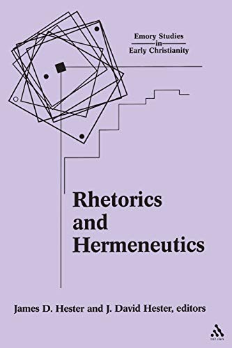 Stock image for Rhetorics and Hermeneutics: Wilhem Wuellner and His Influence (Emory Studies in Early Christianity) for sale by Powell's Bookstores Chicago, ABAA