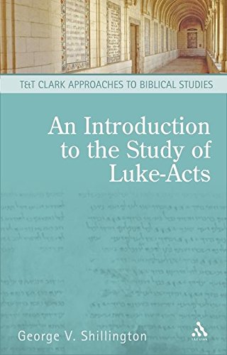 Imagen de archivo de An Introduction to the Study of Luke-Acts (T&T Clark Approaches to Biblical Studies) a la venta por HPB-Emerald