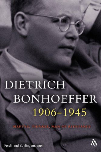 Stock image for Dietrich Bonhoeffer, 1906-1945: Martyr, Thinker, Man of Resistance for sale by Fahrenheit's Books