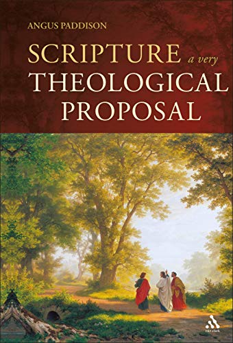 Imagen de archivo de Scripture: A Very Theological Proposal a la venta por Powell's Bookstores Chicago, ABAA