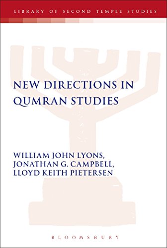 Beispielbild fr New Directions in Qumran Studies: 0 (Library of Second Temple Studies) zum Verkauf von Hay-on-Wye Booksellers