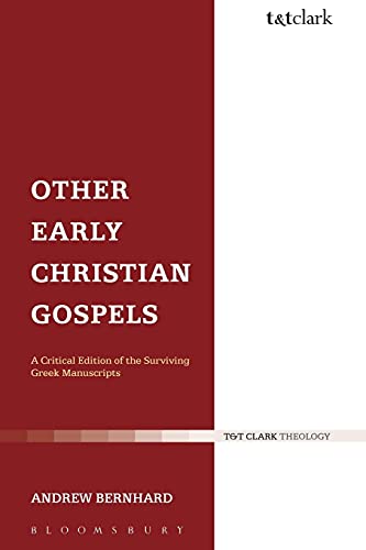 Stock image for Other Early Christian Gospels: A Critical Edition of the Surviving Greek Manuscripts: v. 315 (The Library of New Testament Studies) for sale by WorldofBooks