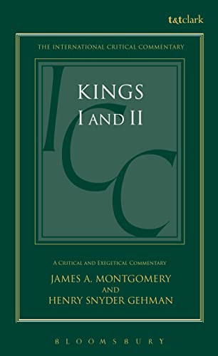 Stock image for Kings I and II (International Critical Commentary) for sale by Books of the Smoky Mountains