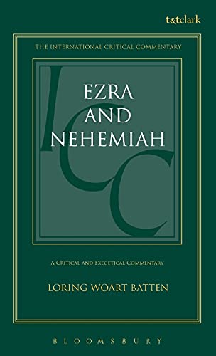 9780567050083: Critical and Exegetical Commentary on Ezra and Nehemiah