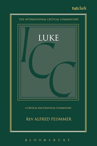 Imagen de archivo de St. Luke (International Critical Commentary) Plummer, Alfred; Tuckett, Christopher M. and Davies, Graham I. a la venta por GridFreed