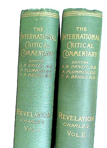 Stock image for A Critical and Exegetical Commentary on The Revelation of St. John in Two Volumes for sale by Elam's Books