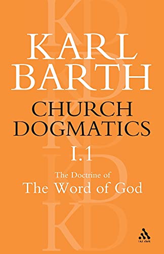 Beispielbild fr Church Dogmatics I.1: The Doctrine of the Word of God zum Verkauf von HPB-Red
