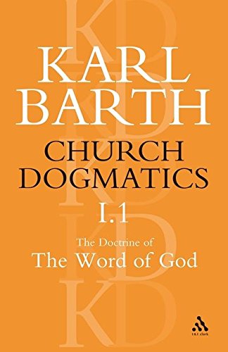 Stock image for Church Dogmatics I.1: The Doctrine of the Word of God for sale by HPB-Red