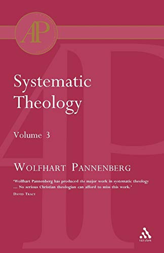 9780567080684: Systematic Theology Vol 3 (Academic Paperback)