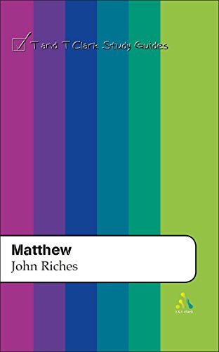 9780567082350: Matthew (T&T Clark Study Guides)