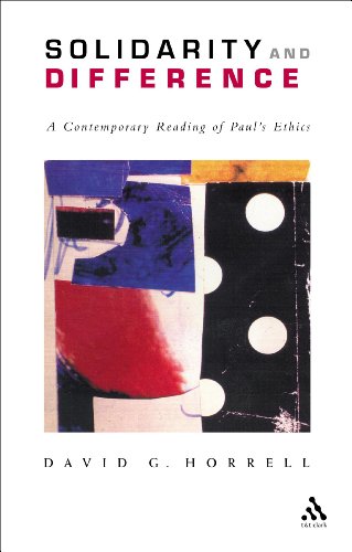 Imagen de archivo de Solidarity and Difference: a Contemporary Reading of Paul's Ethics a la venta por Lost Books