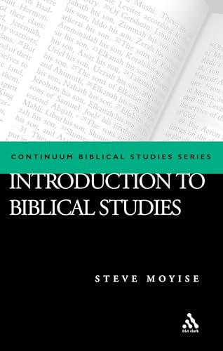 Stock image for Introduction to Biblical Studies for sale by WorldofBooks