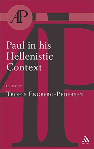 Beispielbild fr Paul in His Hellenistic Context zum Verkauf von Chiron Media