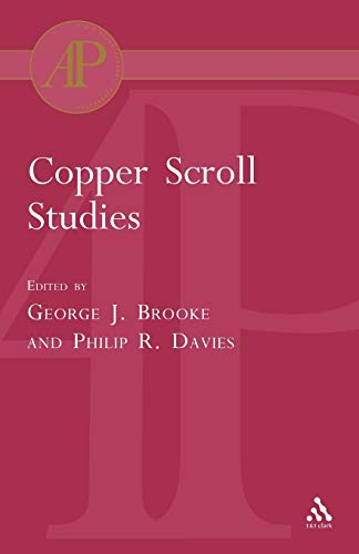 Stock image for Copper Scroll Studies (Academic Paperback) for sale by AwesomeBooks