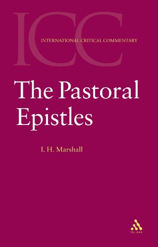 9780567086617: The Pastoral Epistles (International Critical Commentary)