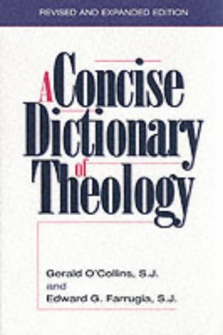 9780567087331: Concise Dictionary of Theology