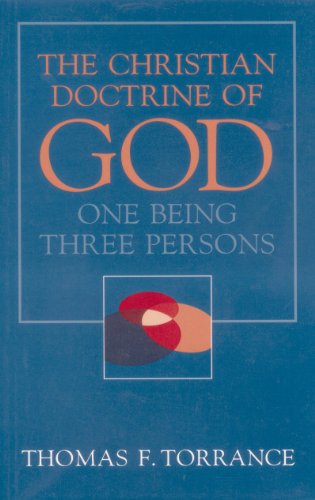 Beispielbild fr Christian Doctrine of God, One Being Three Persons zum Verkauf von Dream Books Co.