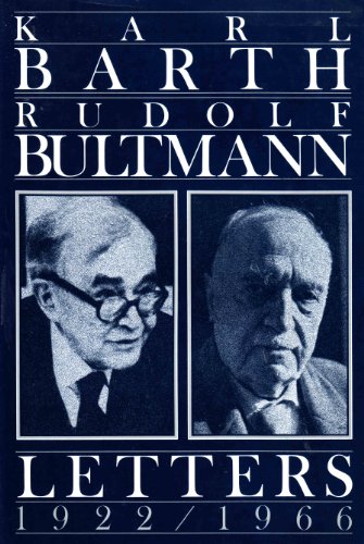 Beispielbild fr Karl Barth-Rudolf Bultmann Letters 1922-1966 zum Verkauf von Books From California