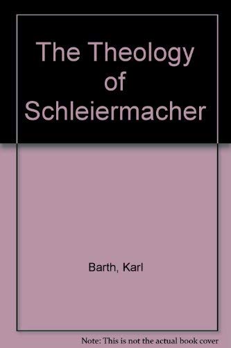 Imagen de archivo de The Theology of Schleiermacher a la venta por SatelliteBooks