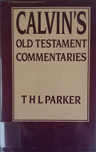 Beispielbild fr Calvin's Old Testament Commentaries zum Verkauf von WorldofBooks