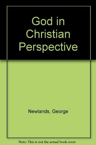 9780567096579: God in Christian Perspective