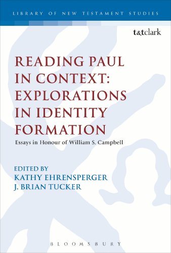 Imagen de archivo de Reading Paul in Context Explorations in Identity Formation Essays In Honour Of William S Campbell The Library of New Testament Studies a la venta por PBShop.store US